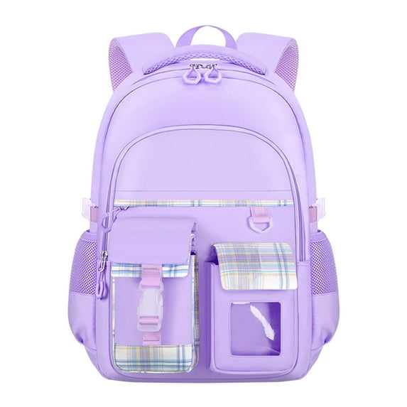 KVPLBQFD Travel Backpacks Backpack Small Black Backpack Purse 14 Inch Laptop Backpack Women's Backpack for Work 15 Inch Travel Bags for Women Carry, L