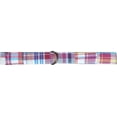 thumbnail image 1 of KVR Cotton Woven Patchwork Waist Double D Ring Multicolored Women Belt, 1 of 4