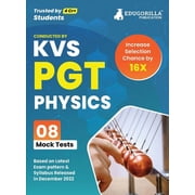KVS PGT Physics Exam Prep Book 2023 Subject Specific Post Graduate Teacher English Edition - 8 Mock Tests Solved , Paperback