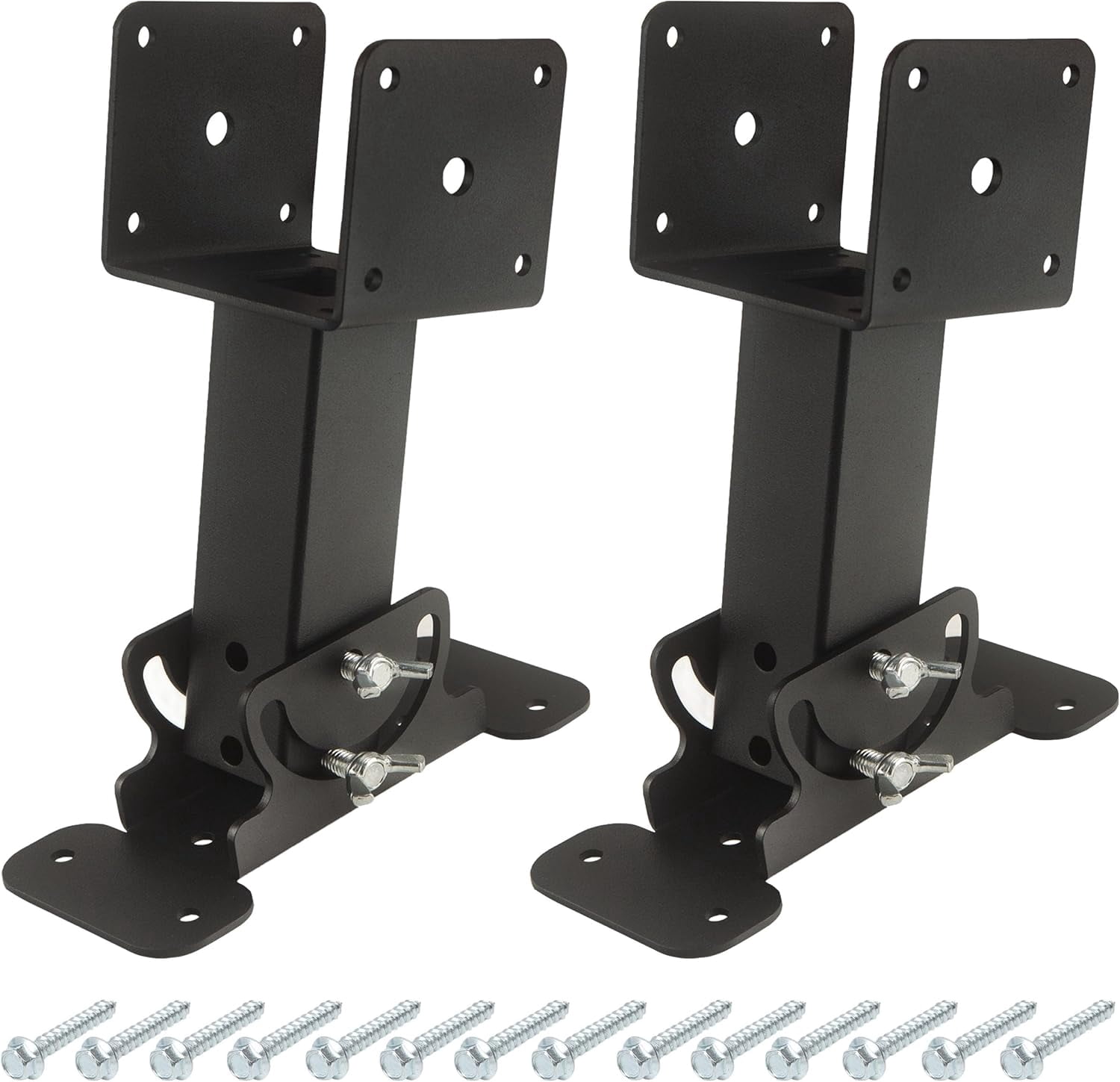 KVTTOZA Roof Riser Brackets Kit-2 Pack Adjustable Angle Roof Riser Beam ...