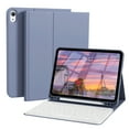 thumbnail image 1 of KVTVOU Keyboard Case for iPad A16 11 inch 2025 / 10th Generation 10.9 inch 2022, Detachable Wireless Keyboard Cover with Pencil Holder for iPad 11/10th Gen, Purple, 1 of 9