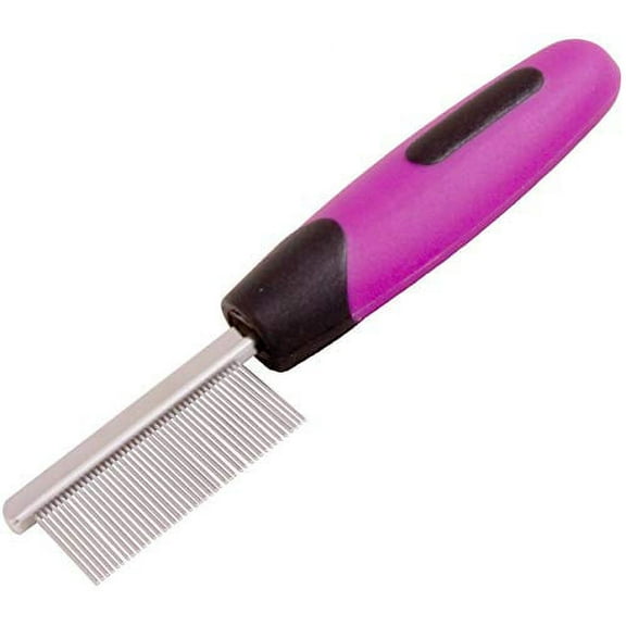 KW-SMART Grooming Mini Pet Comb No-Slip Handle