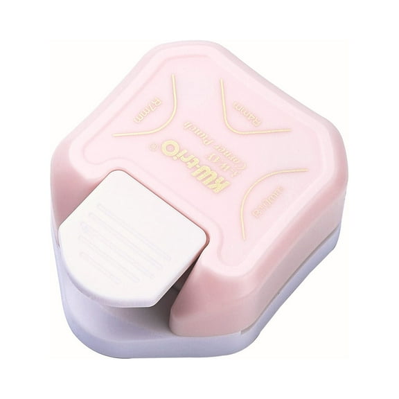 KW-trio 3-in-1 Corner Rounder Punch /R7R10mm Round Corner Trimmer Cutter for Photo Paper Laminating Pouches