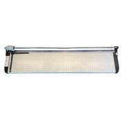 KW-trio 51-Inch Metal Paper Cutter with Stand, Silver, 1 Count