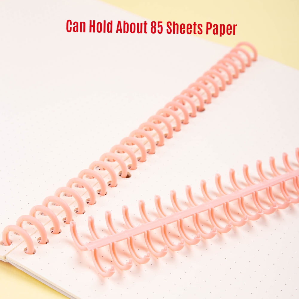 KWtrio Binding Spines,Paper Notebook Album Combs 85 DIY Spines Combs