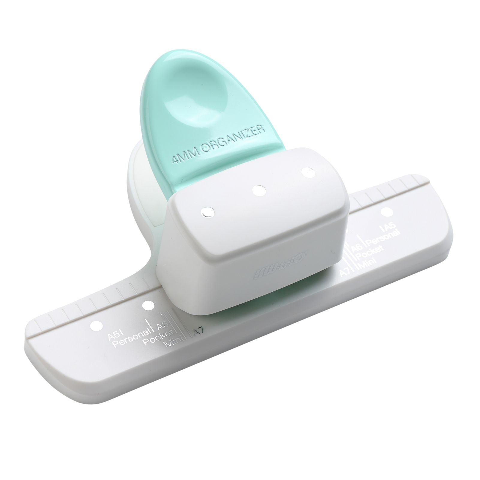 KW-trio Perforator,9027 Loose 8 Sheet Notebooks Punch Daily Planner Adjustable 3 Paper A8 A5 Size 8 Sheet Notebooks Supplies A6 Personal / A7 Pocket / 3 Paper Puncher / A7 Daily Planner Adjustable