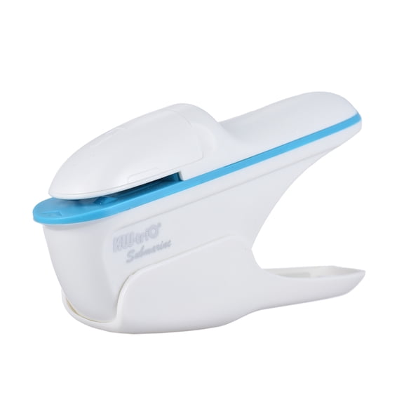 KW-trio Stapler Hand-held Mini Safe Stapler for Office 7 Sheets Capacity,White