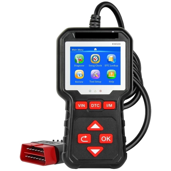 KW320 for OBD2 Car Portable Scanner Tools Obd 2 car Diagnostic Tools Professional Automotive Scanner Car diagnostics
