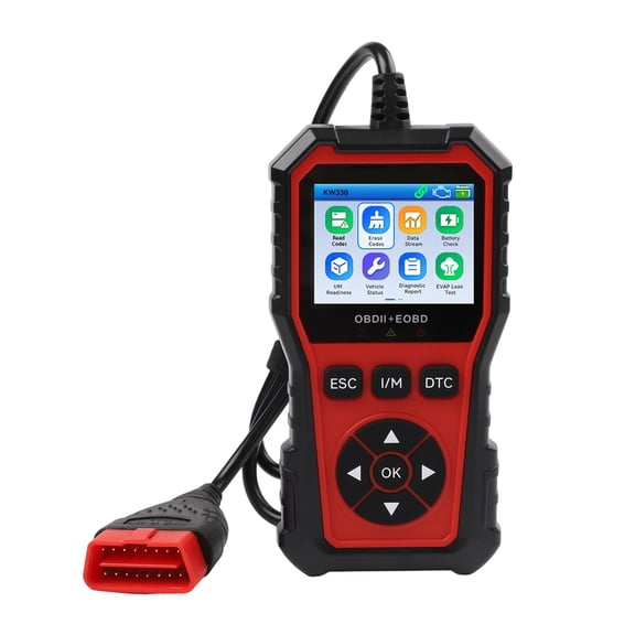 KW330 OBD2 Scanner Supports Dynamic Data Stream View Live Engine Parameters
