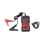 KW341 Car Battery Tester for 6V 12V 24V Vehicles with Conductance Testing Technology Black