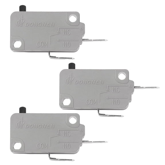 KW3A Microwave Oven Door Switch 16A 125V/250V Door Interloc (1 Normally Close and 2 Normally Open)