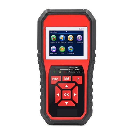 KW850 Car Diagnostic Tool Professional OBD2 Scanner Multi-languages Full OBD 2 ODB2 Function Auto Tool Kw850 Code Reader ,Sturdy and Compact