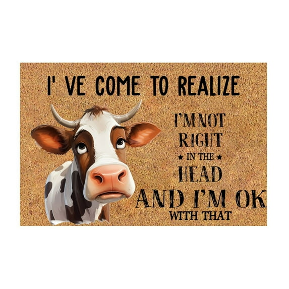 KWASOME Rustic Carpets Fun Spring Entrance Welcome Mat Rubber Back Kitchen Fun Rug Front Door Fun Welcome Rug Spring Welcome Rug For The Front Door Patio Porch Farmhouse