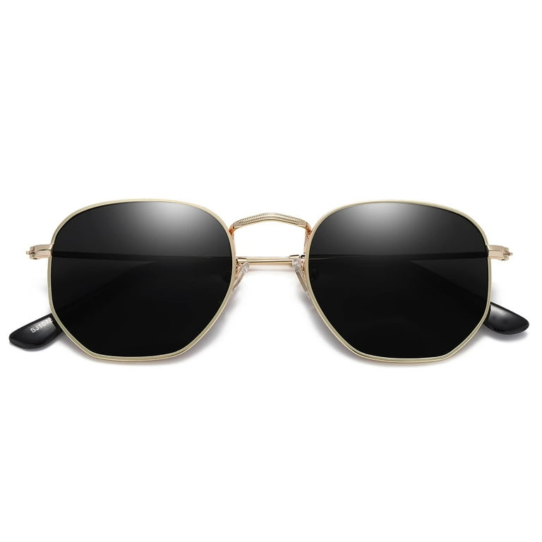 KWATE Square Polarized Sunglasses for Women Men Small  display picture 2