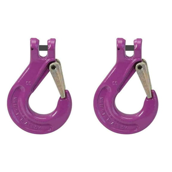 KWB 1/2" Clevis Sling Hook - Grade 100 - 2 Pack