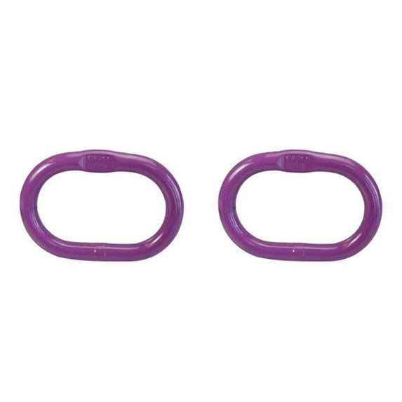 KWB 3/4" Enlarged Oblong Master Link - Grade 100 - 2 Pack