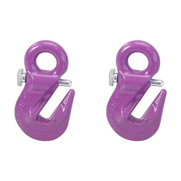 KWB 3/8" Grade 100 Eye Grab Hook with Safety Pin - 2 Pack