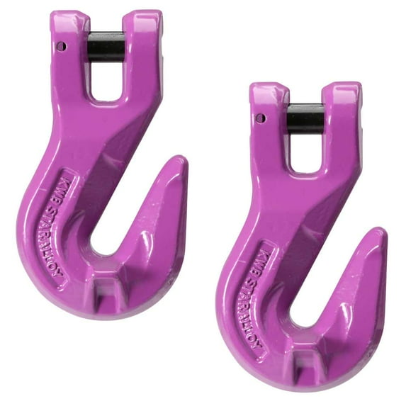 KWB Grade 100 Clevis Grab Hook - 9/32" - 2 Pack