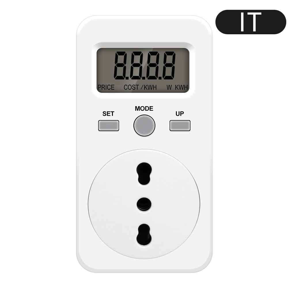 KWEPMB03 Power Wattmeter Plug Socket Digital Voltage Consumption Watt