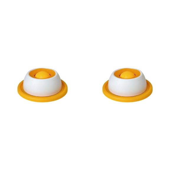 KWHOME 2PCS Dog Lick Toy, Pet Licking Slow Bowl, Dog Lick Toy with Floating Ball System, Specifically to Clean the Tongue and Relieve Anxiety, Interactive Dog Toy, Pet Accessories for All Breed Dogs