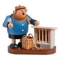 thumbnail image 1 of KWO Chubby Bunny Rabbit Breeder German Wood Christmas Incense Smoker Germany, 1 of 1