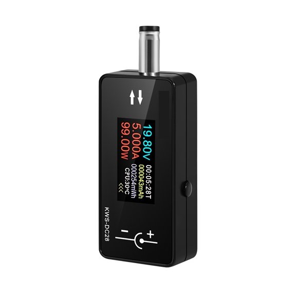 KWS-DC28 0.96" TFT HD Digital Voltmeter Ammeter, USB Charging Tester & Detector