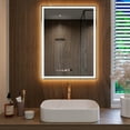 thumbnail image 1 of KWW 24 x 32 inch LED Bathroom Vanity Mirror with Motion Sensor, Anti-Fog Dimmable Lights, 1 of 7