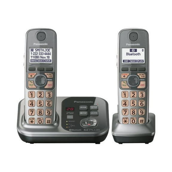 KX-TG7732S Duo Cordless Phone with Answering Machine