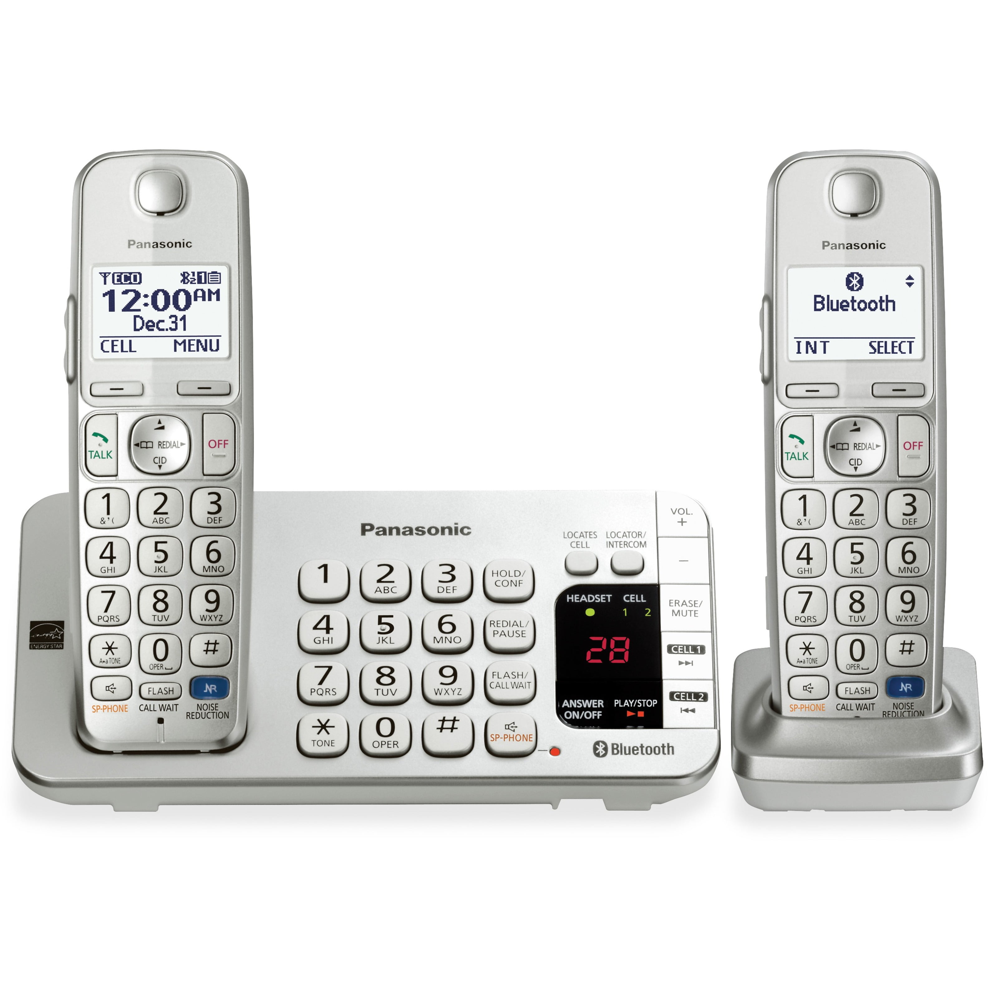 KX-TGE272S Duo Cordless Phone