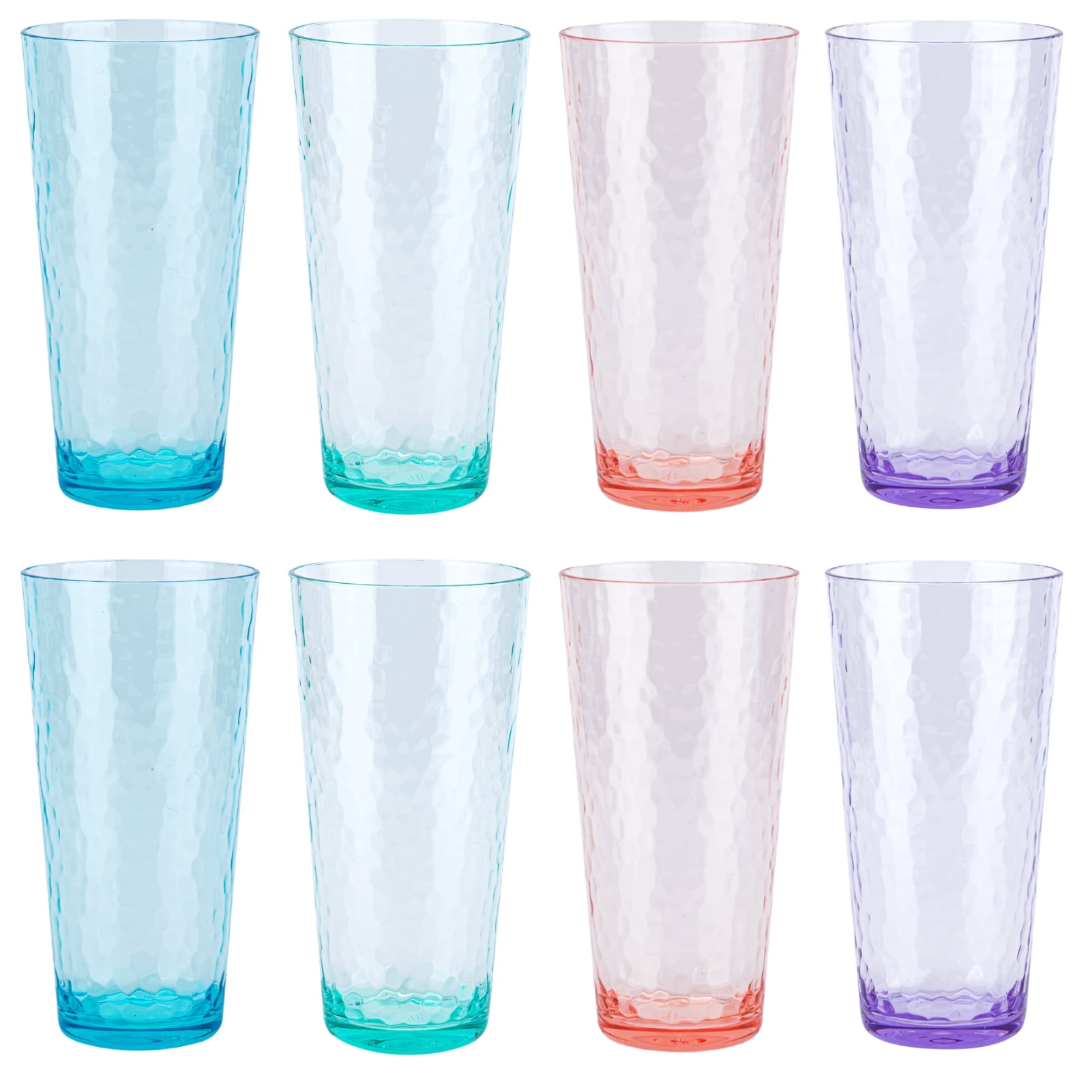 US Acrylic Classic Clear Plastic Reusable Drinking Glasses (Set of 6) 12oz  Rocks Cups | BPA-Free Tum…See more US Acrylic Classic Clear Plastic