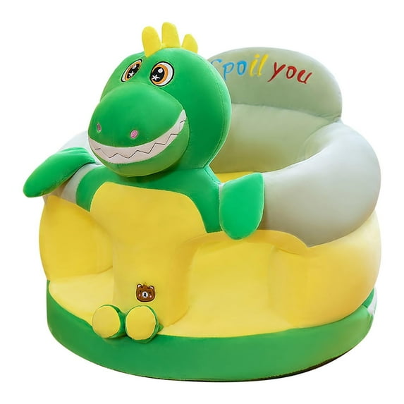 KXBDSFY Cartoon Animals Baby Support Sofa Chair Baby Support Floor Seat Cartoon Animals Plush Toddler Sofa Chair Support Floor Seat Back Head Seat (Just ,No Fill) for Home