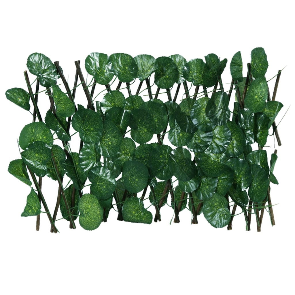 KXBDSFY Expanding Fence Retractable Fence, Artificial Garden Plant