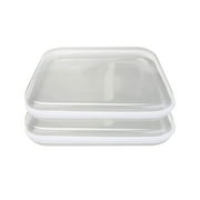 KXBDSFY Organizer Bags Zippered Transparent Cases for Snacks Clear Hard Zipper Case Portable Cosmetic Makeup Bag for Vacation Bathroom and Organizing Home Decor