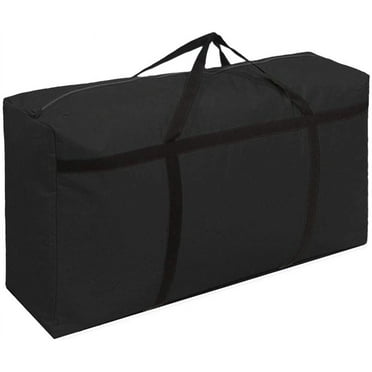 KXF Extra Large Storage Bag for Moving - Heavy Duty Oxford Water-Resistant Storage Bag Organizer with Reinforced Handles & Zippers for Traveling/Camping/College Dorm/Holiday Decorations