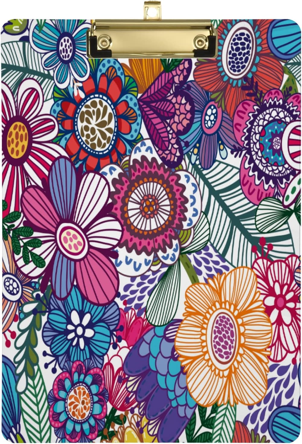 Handcrafted Floral Printed Clipboard (8 x 6 in) 10