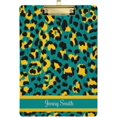 thumbnail image 1 of KXMDXA Leopard Skin Clipboard Hardboard Wood Nursing Clip Board and Pull for Standard A4 Letter 13x9 inches, 1 of 6