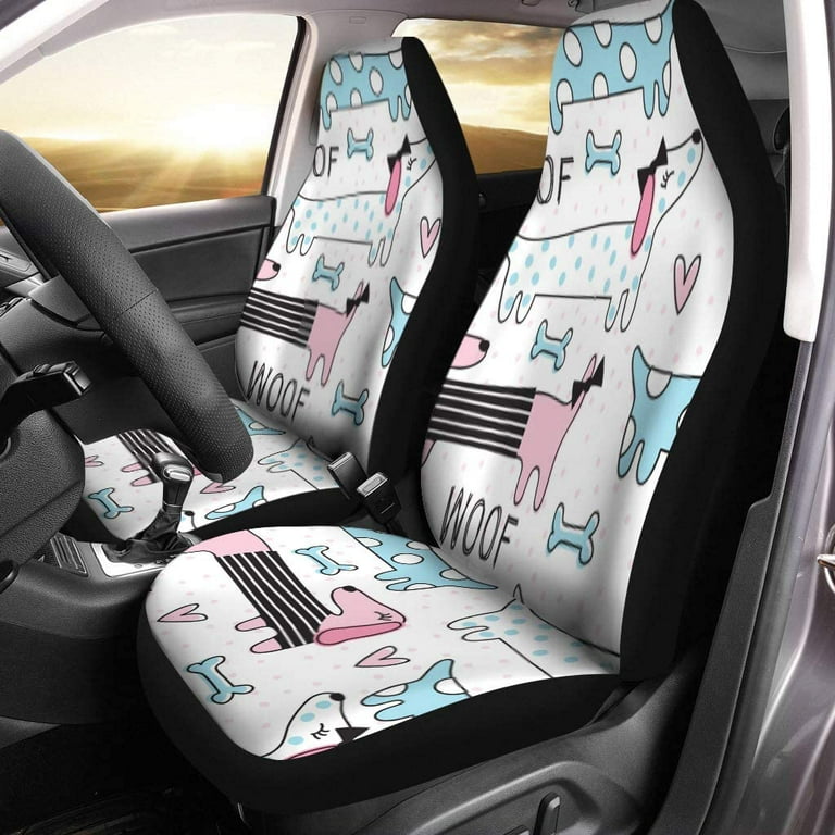 Cute dog seat covers outlet