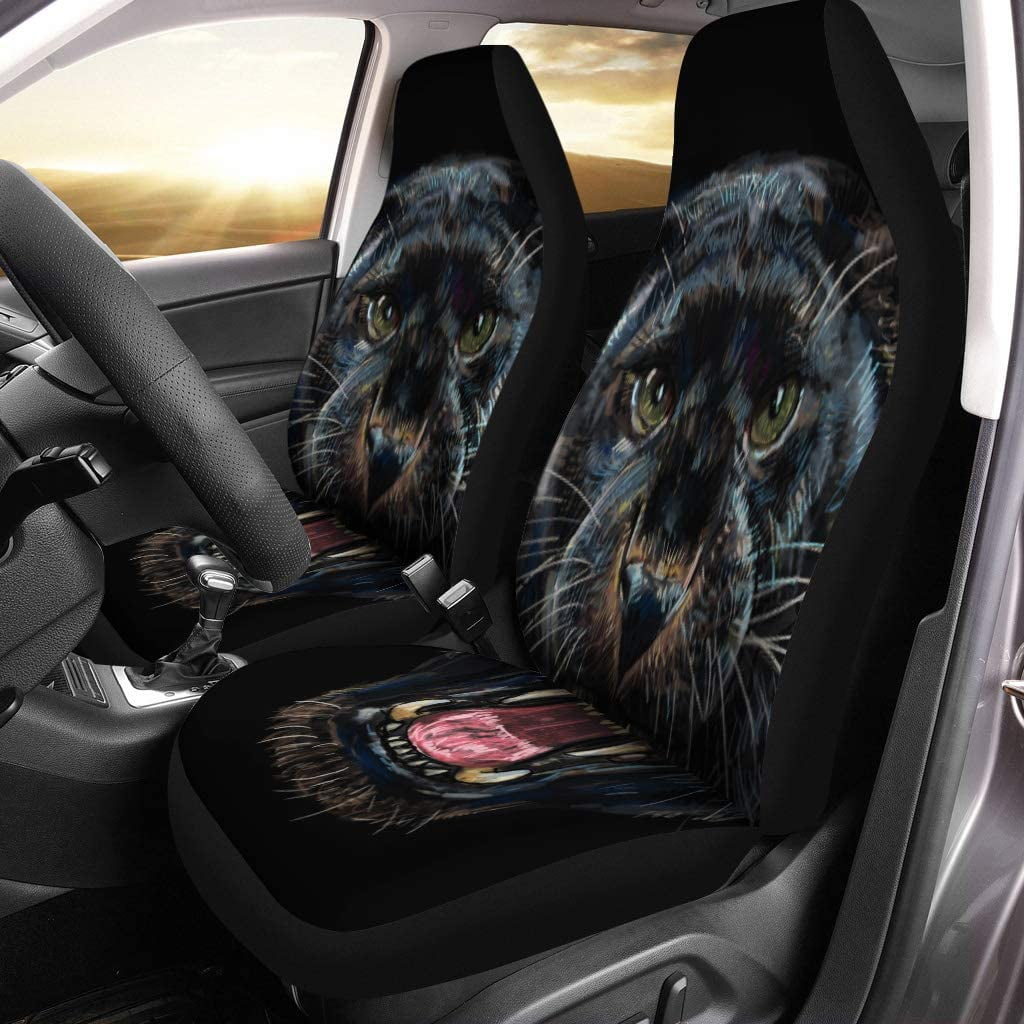 Black Panther Car Seat Covers