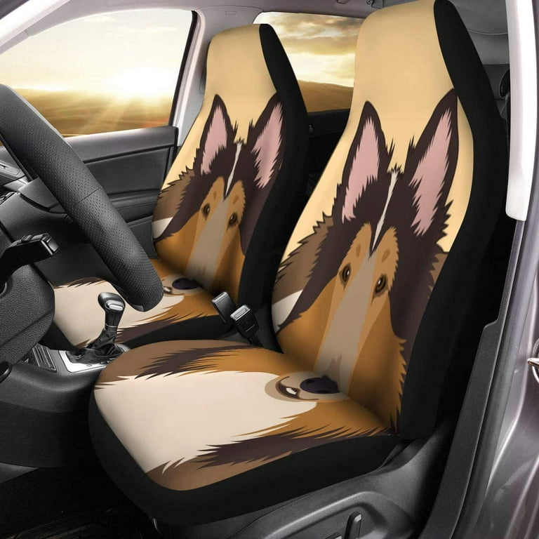 Collie Car Seat Cover (Set of 2) Collie Car Seat Cover (Set of 2)