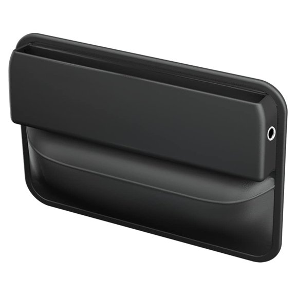 KY Car Seat Gap Filler Organizer,2 Packs Premium PU Leather Storage Box No Slip Pad Compatible with Phone Key Wallet Phone Sunglasses Pockets Seat Catcher Holders Console Side Organizers