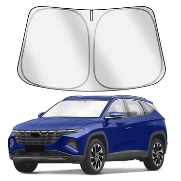 Proadsy Windshield Sun Shade For Hyundai Tucson 2026 2025 2024 2023 2022 Front Window Sunshade Protector Foldable Sun Visor Blocks UV Rays Keep Car Cooler