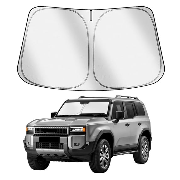 KY Car Windshield Sun Shade Compatible with Hyundai Tucson 2022-2025 Accessories, Foldable Window Sunshade Block UV Rays and Sun Heat