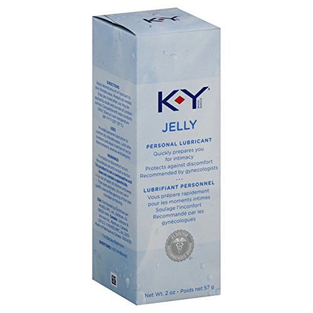 KY Jelly Personal Lubricant, 2 oz