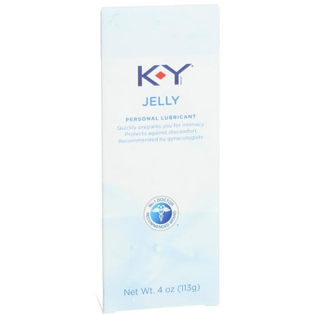 KY Jelly Personal Lubricant, 4 oz (2 pack) (Bundle)