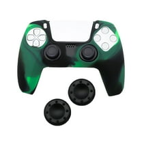 KY Protective Case Anti slip Camouflage Design High Flexibility Wear resistant Smooth Surface Console Game Accessories Soft Game Console Silicone Protective Case Cover for PS5