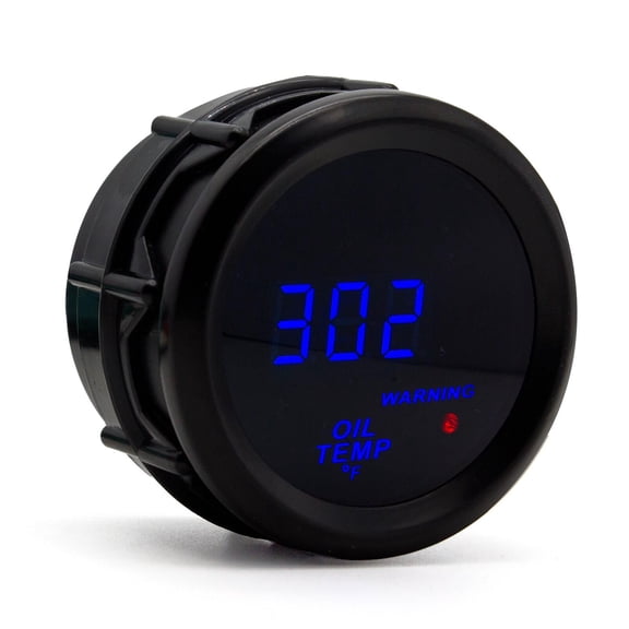 KY TECH Car Digital Gauge 52mm Blue LED Automobile Meter (Voltage Gauge)