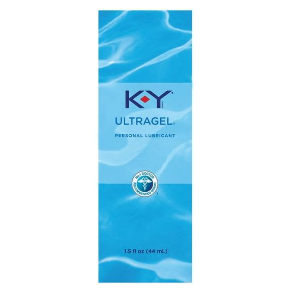 KY UltraGel Premium Desired Water Based Personal Lubricant, 1.5 oz, 2 Pack