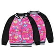 thumbnail image 1 of KYAIGUO 1-6 Years Boys Girls Fall Zipper Outerwear for Toddler Baby Lightweight Long Sleeve Colorblocking Coat for Kids, 1 of 8