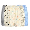 thumbnail image 1 of KYAIGUO 1-8T Baby Kids Boys Long Bloomers Pants Toddler Girls Soft Slub Cotton Harem Pants Basic Plain Summer Spring Comfy Cotton Linen Pants Trouser, 1 of 10