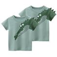 thumbnail image 1 of KYAIGUO 1-9 Years Boys Short-Sleeve T-Shirt for Baby Kids Summer Cartoon Basic Layering Tee Funny Crew Neck Casual Shirt Toddler Casual Pure Cotton Tees Tops, 1 of 9